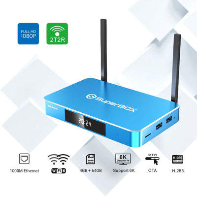 SuperBox S6 Max - Smart TV Box