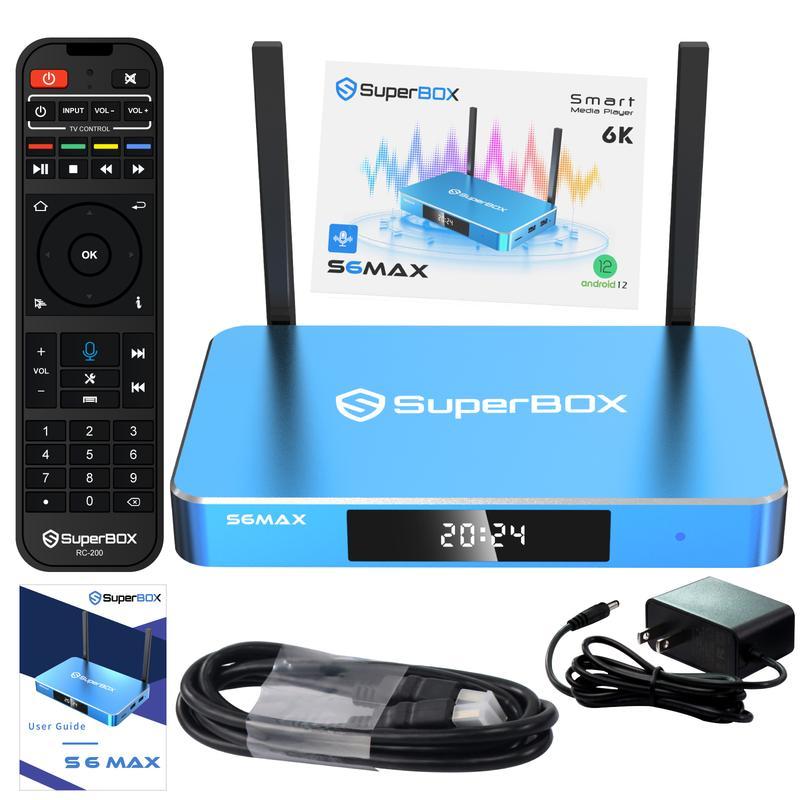 SuperBox S6 Max - Smart TV Box